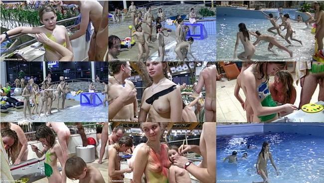 Nudisten ohne Kleidung im Pool video Nudisten ohne Kleidung im Pool video