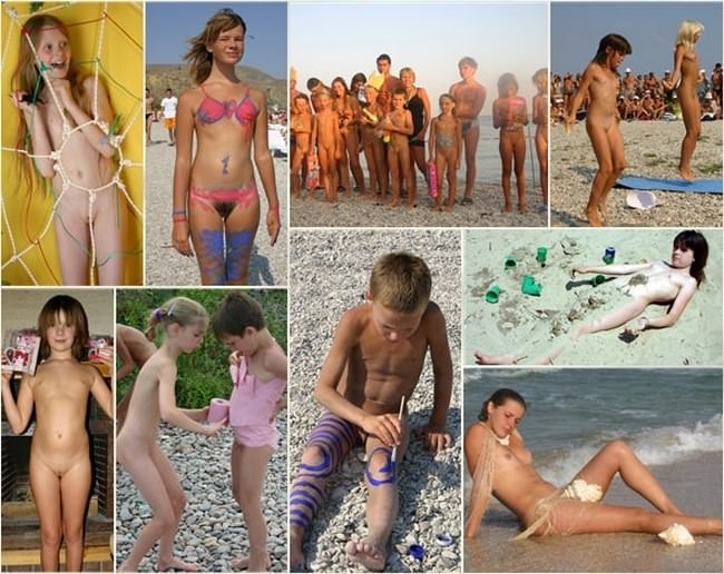 Kleines Kind erhält gemaltes Nudisten galerie foto Kleines Kind erhält gemaltes Nudisten galerie foto